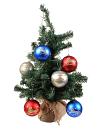 Kerstballen paard 6 stuks rood