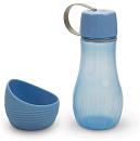 Beeztees draagbare drinkset Aventura blauw 850 ml