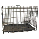 Hondenbench Premium 2-deurs Hamerslag