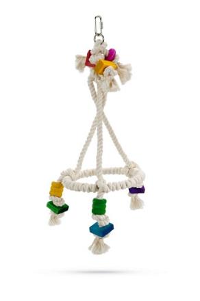 Beeztees katoenen vogelspeeltje Swiggy <br>56 cm