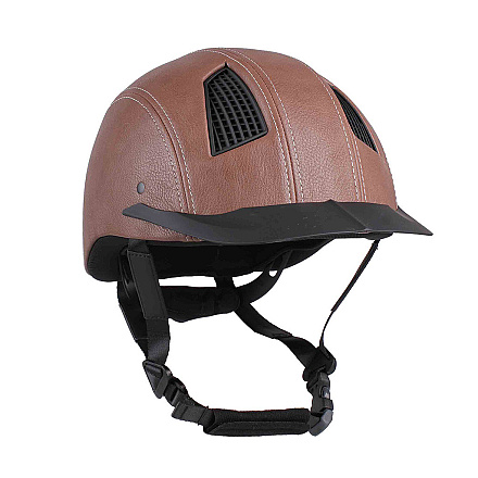 QHP Spartan rijhelm bruin