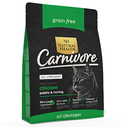 Natural Health Kattenvoer Carnivore 7,5 kg