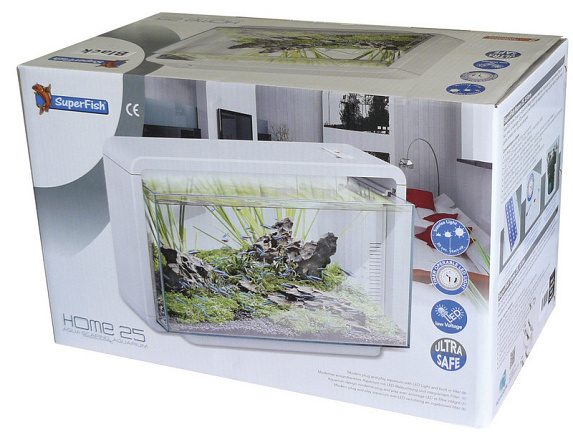 SuperFish aquarium Home 25 wit